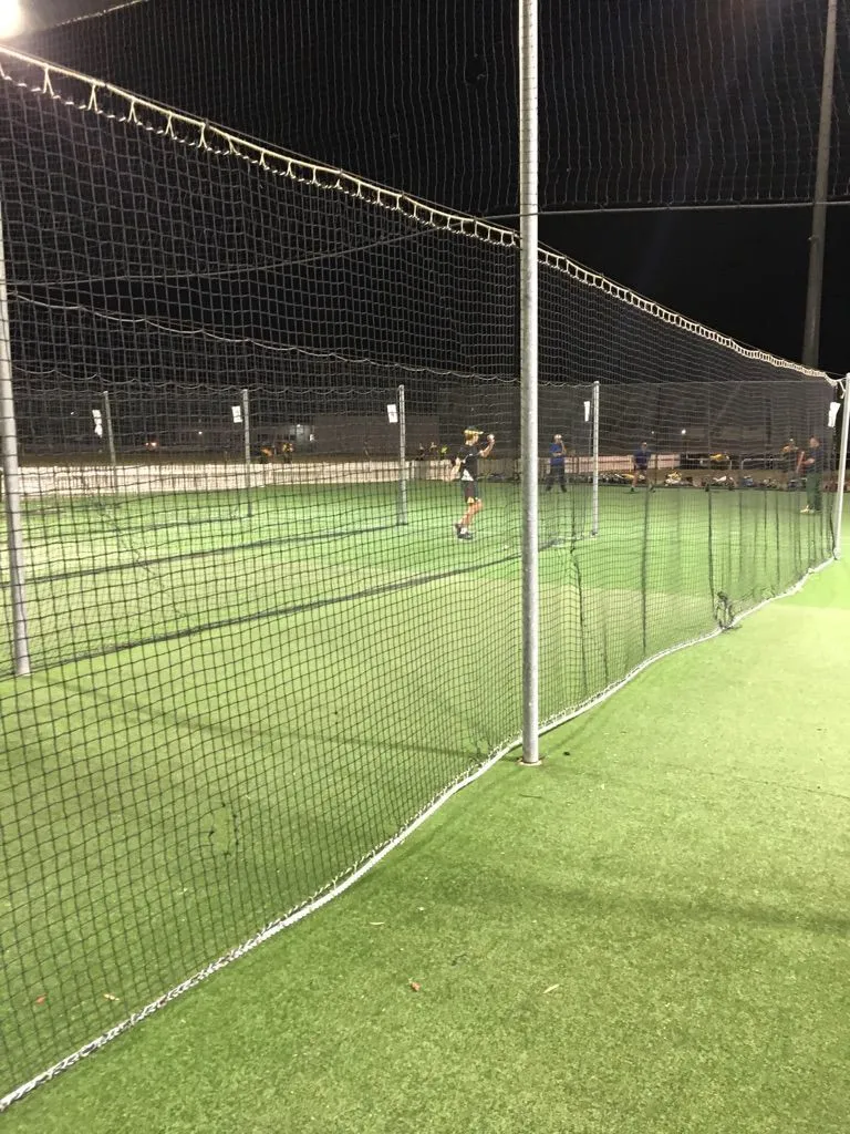 Wynnum Manly District Cricket Nets installation