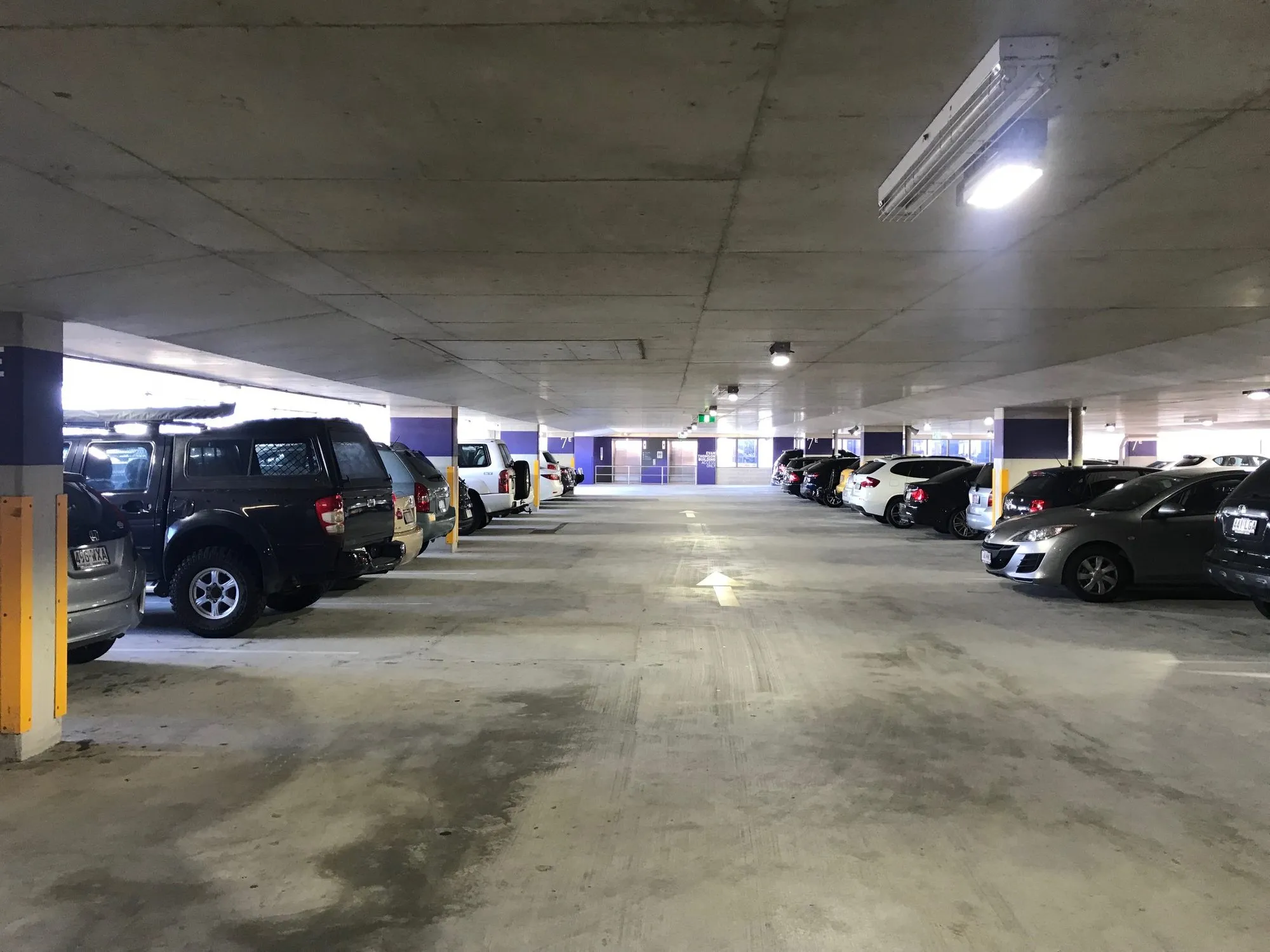 The Wesley Hospital Carpark installation