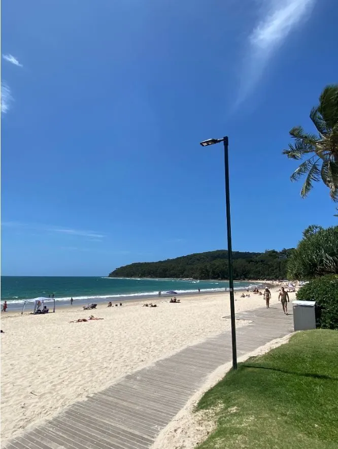 Noosa Main Beach – New Boardwalk Lighting Upgrade installation