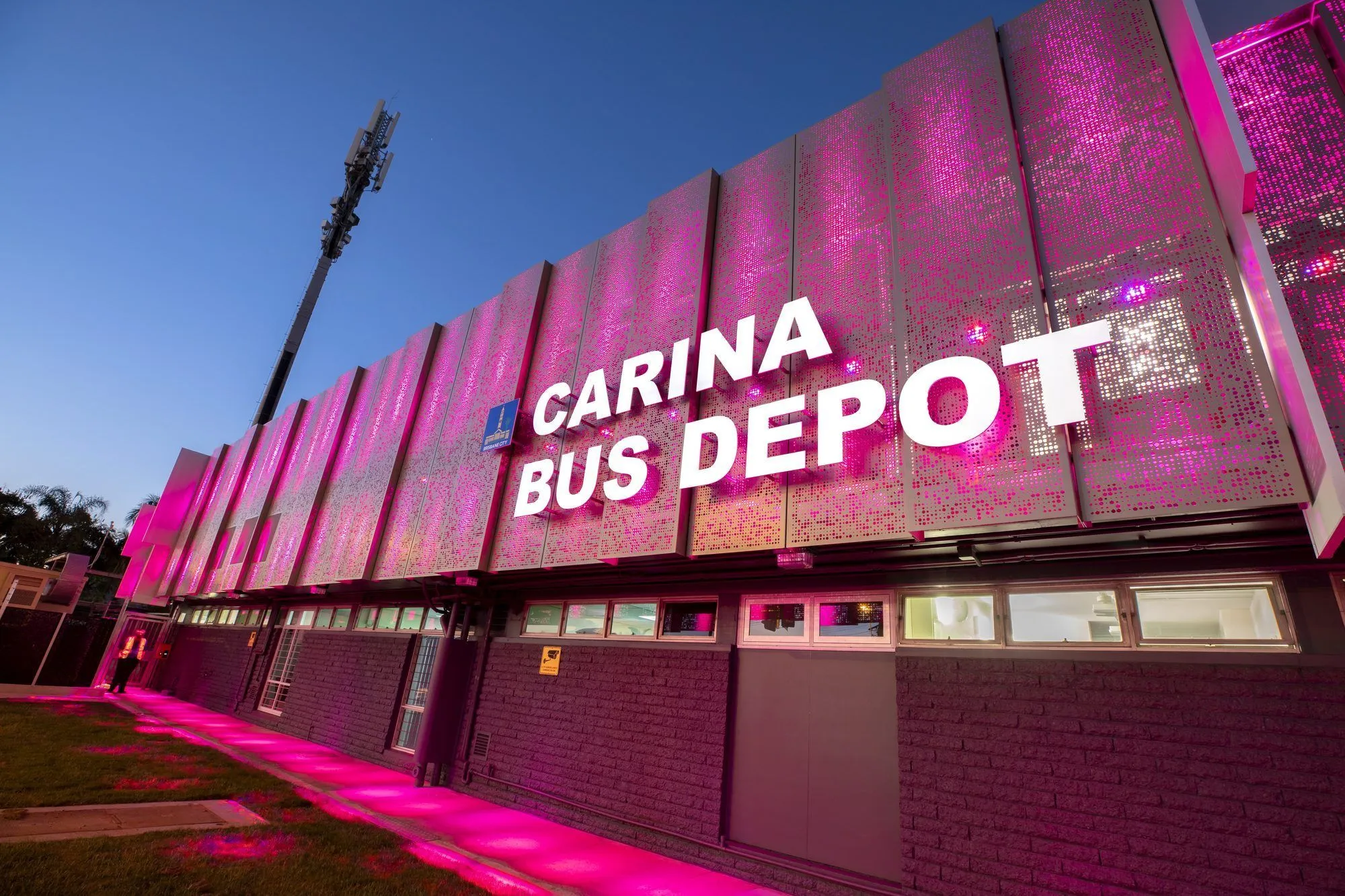 Carina Bus Depot — Empyrean LED lighting installation