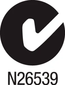 C-Tick compliance mark, N26539