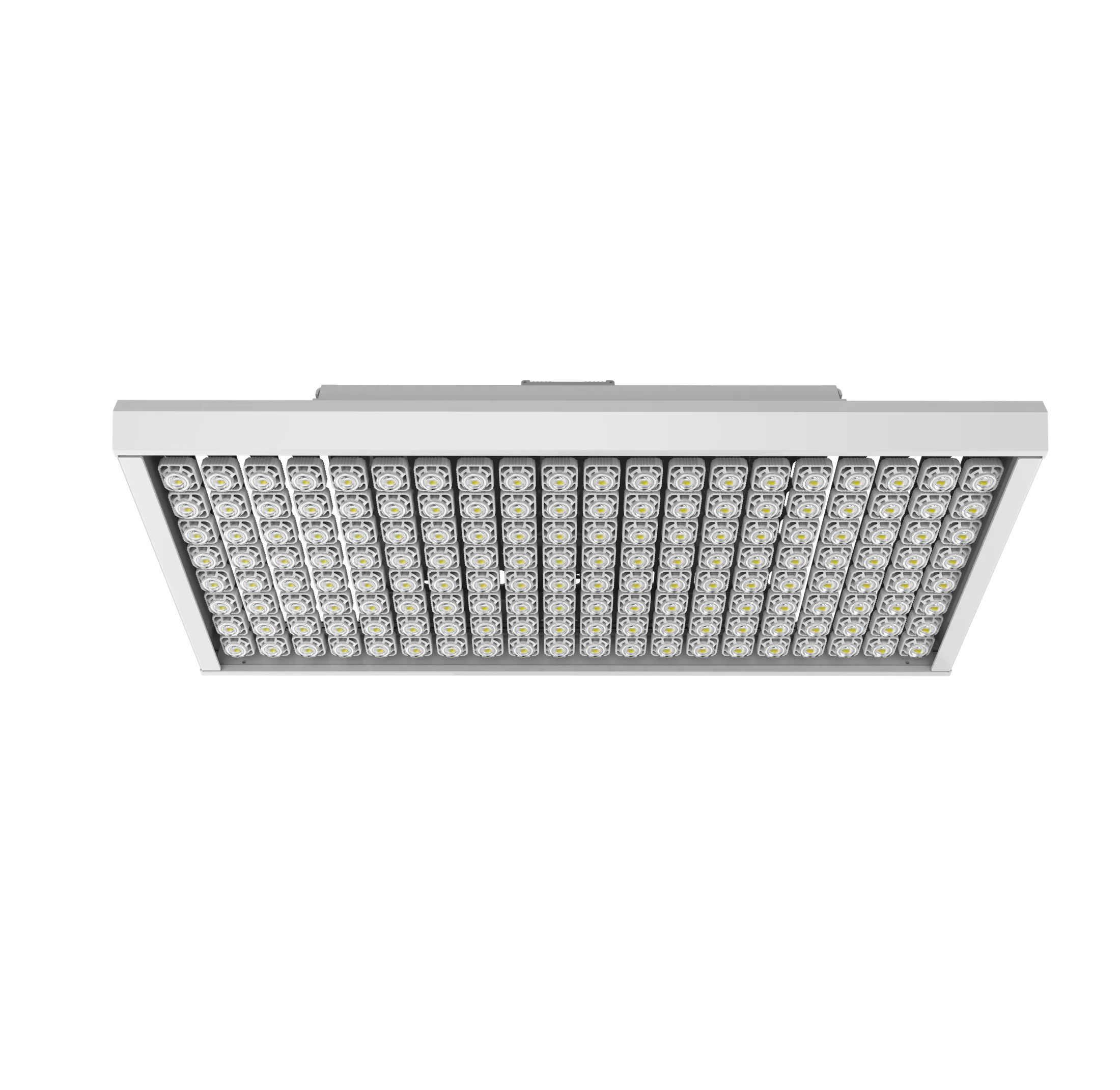 A custom Andromeda grow light, a square array of horticultural LEDs