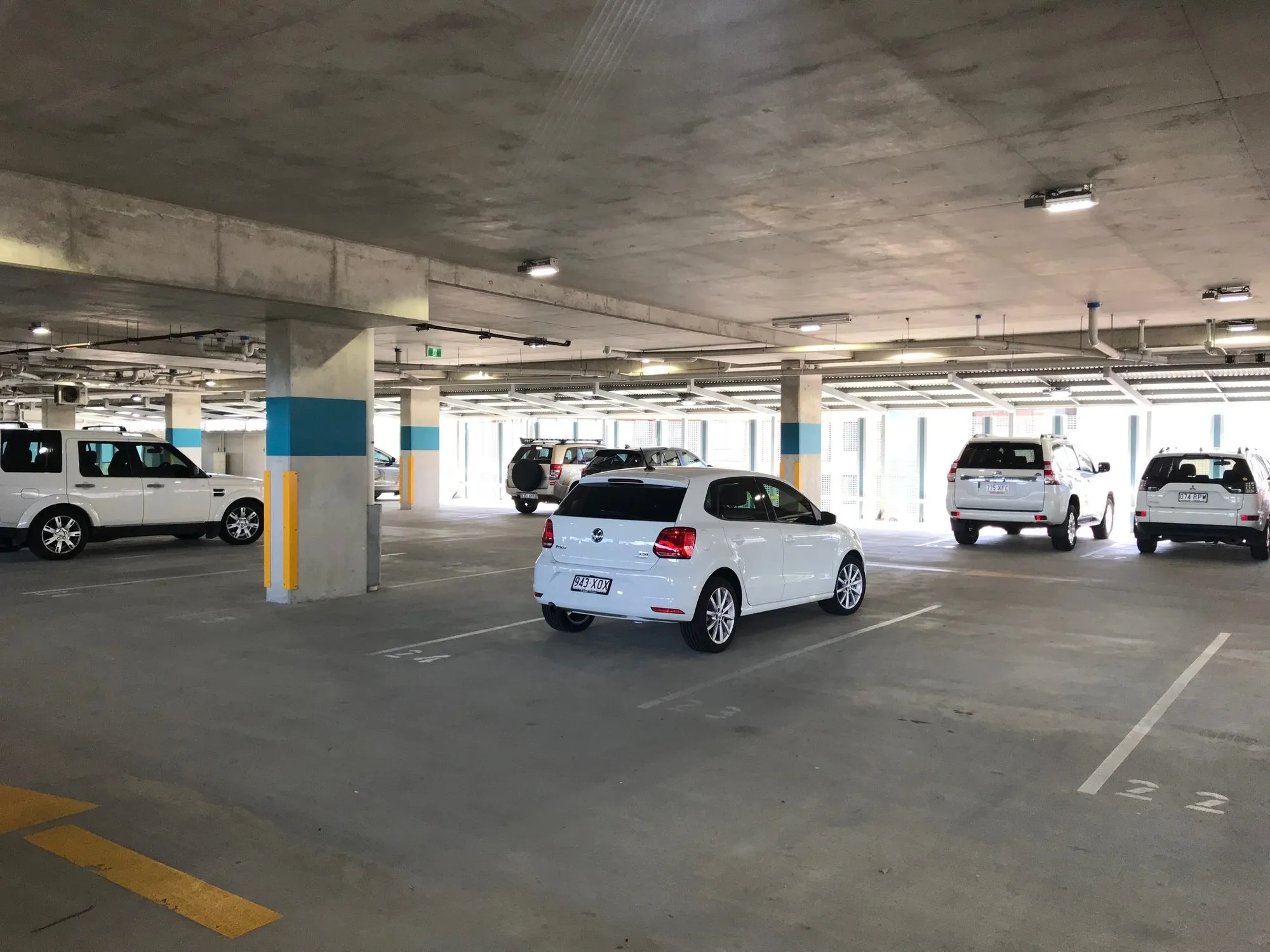 The Wesley Hospital Carpark installation