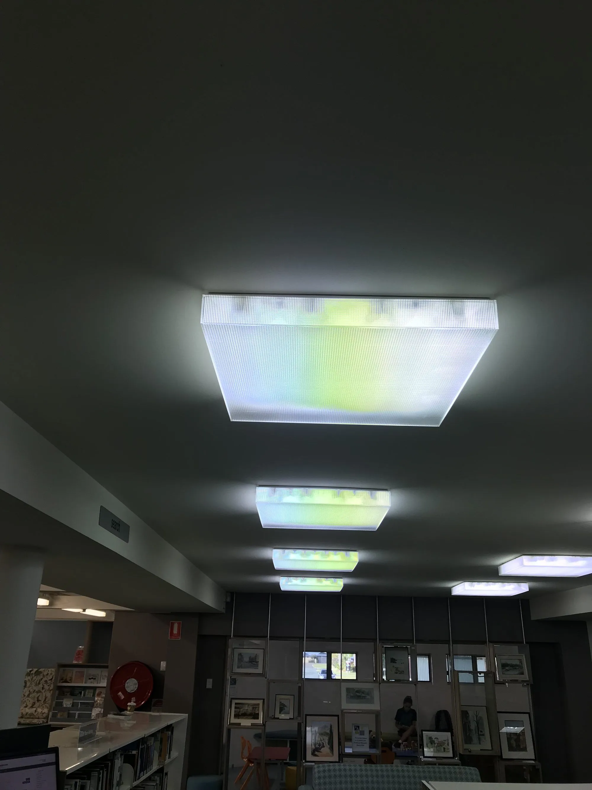 Kawana Library Lighting Upgrade installation