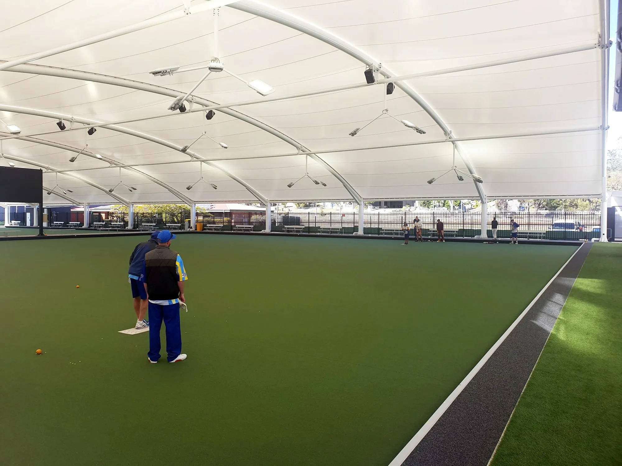 Enoggera Bowls Club installation