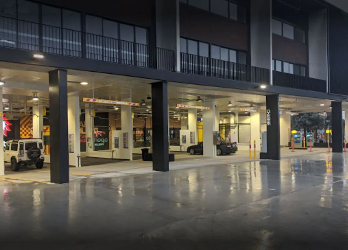 Waves Car Wash — Empyrean LED lighting installation