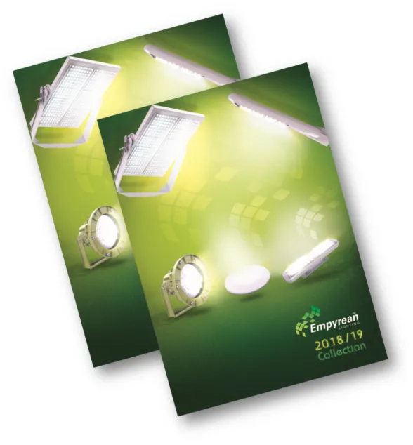 Cover of the Empyrean Lighting 2025/26 LED product catalogue