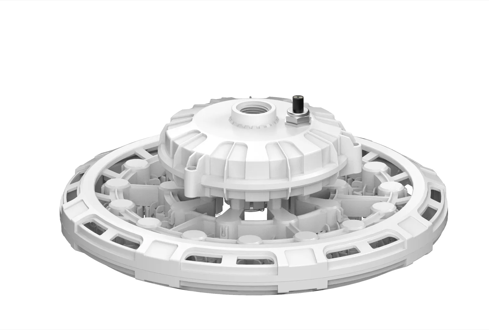 The Polaris LED high bay luminaire