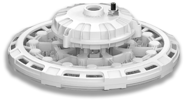 The Polaris LED high bay luminaire