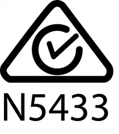 RCM — Regulatory Compliance Mark, N5433