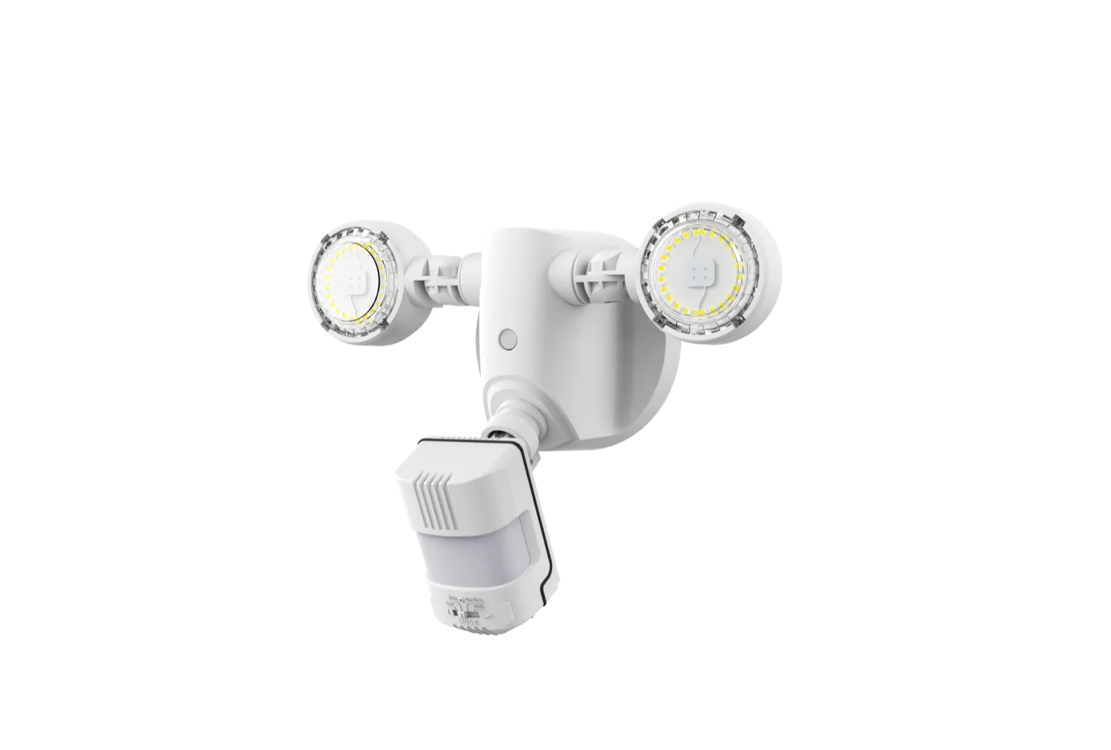 A pair of Polaris LED security lights