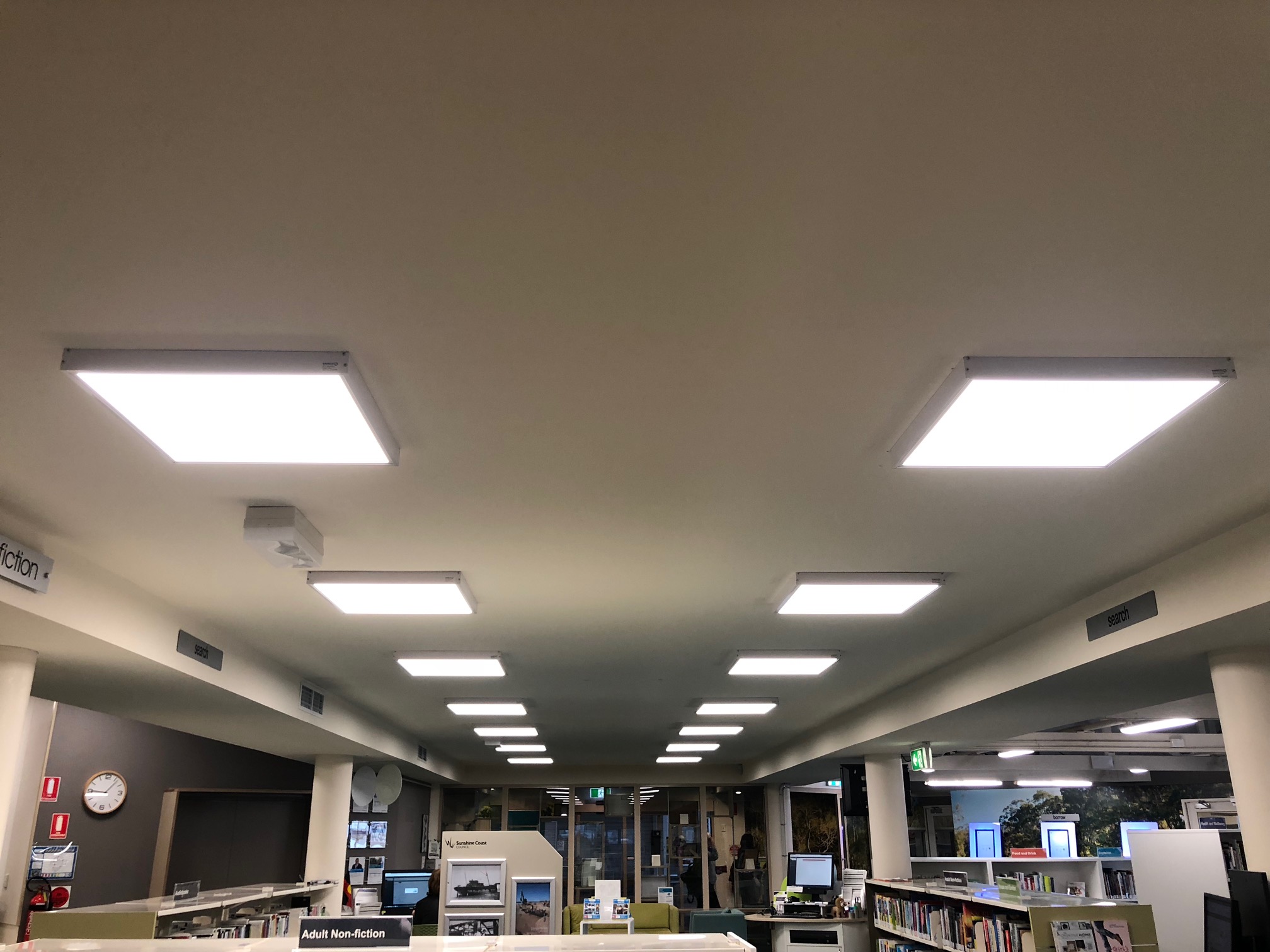 Kawana Library Lighting Upgrade Empyrean Kawana Library Lighting Upgrade